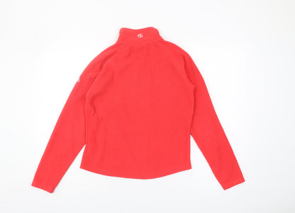Craghoppers Boys Red 1/2 Zip Fleece Sweatshirt 13 Years