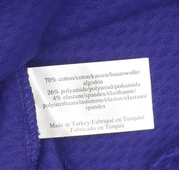 Laura Ashley Purple Dress, Women, Size 12, Cowl Neck