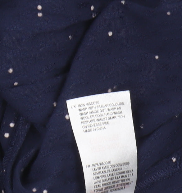 Womens UK Size 10 White Stuff Blue  Blouse