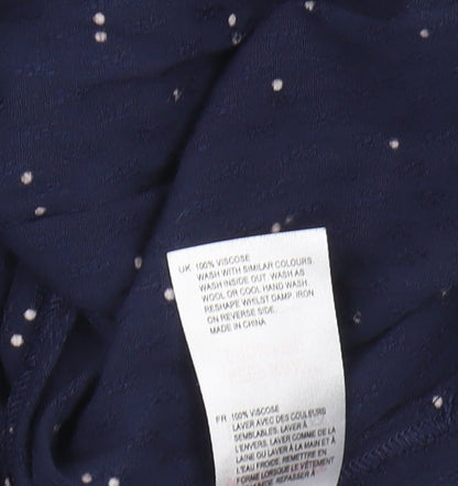 Womens UK Size 10 White Stuff Blue  Blouse