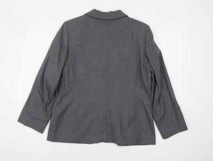 Eastex Women's Grey Blazer Size 12