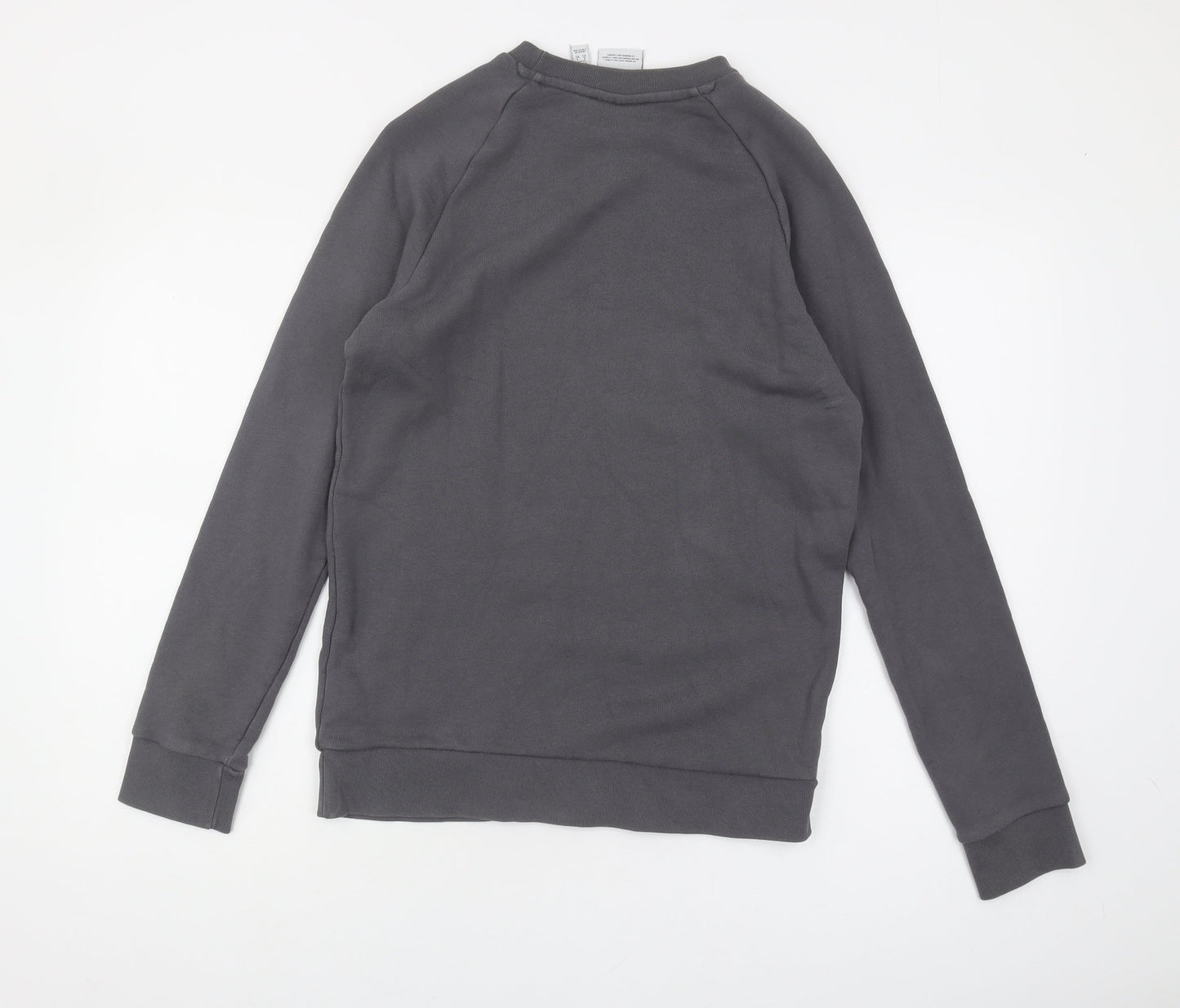 Mens UK Size XS adidas Grey Pullover Sweatshirt