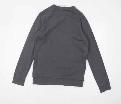 Mens UK Size XS adidas Grey Pullover Sweatshirt