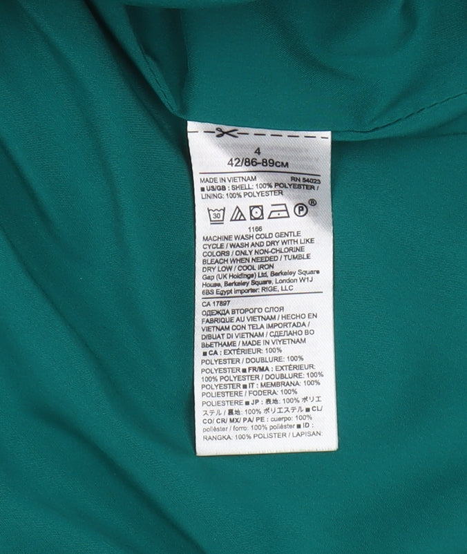 Banana Republic Women's Green Slip Dress - Size 4