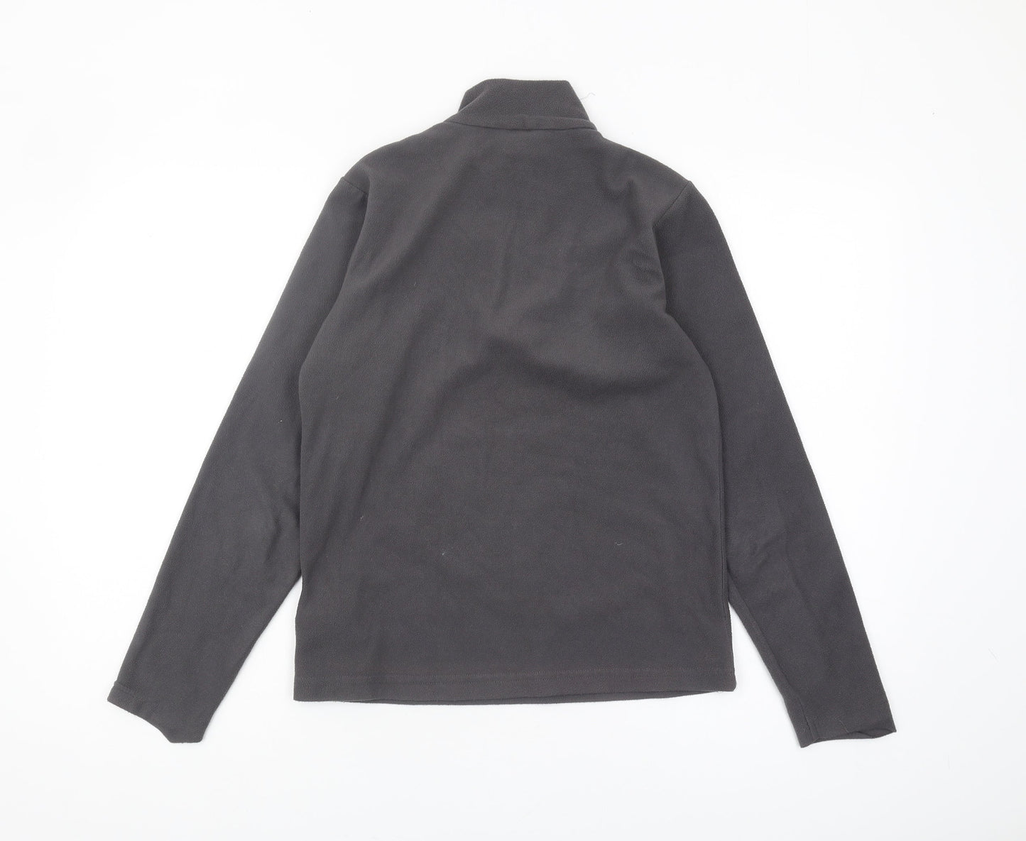 Mountain Warehouse Boys Grey Fleece Sweatshirt, Size 11-12, 1/2 Zip