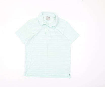 Unisex Adults UK Size M Nike Green  Polo