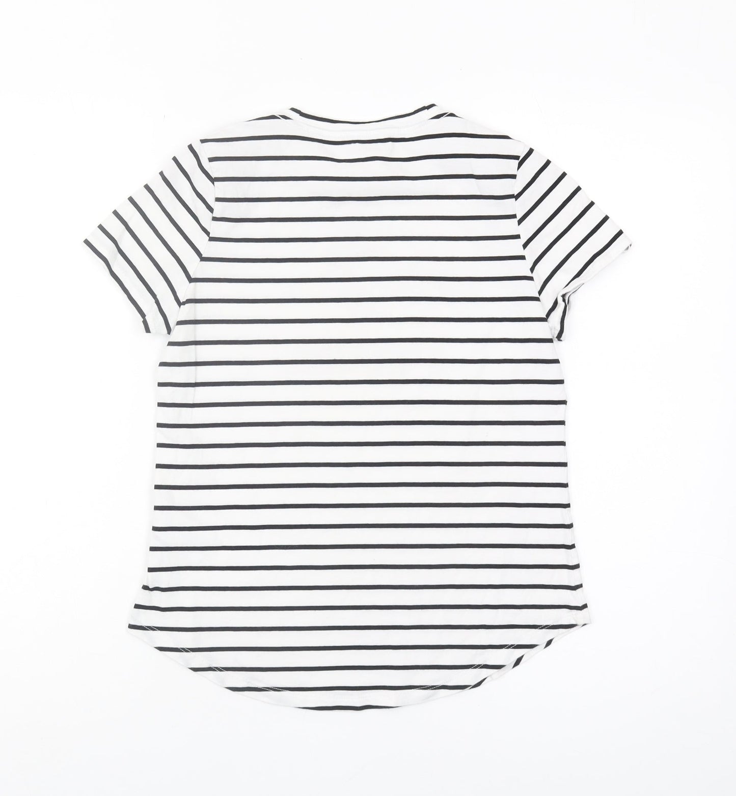 Womens UK Size 2XS Banana Republic White Basic T-Shirt