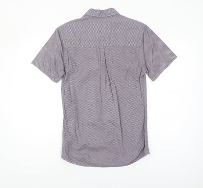 SoulCal Men's Grey XS Short Sleeve Button-Up Shirt
