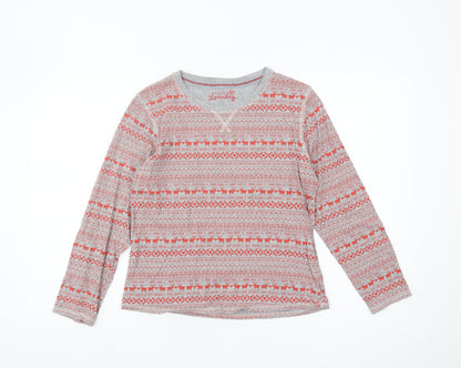 Womens UK Size M Tokyo Laundry Multicoloured Basic T-Shirt