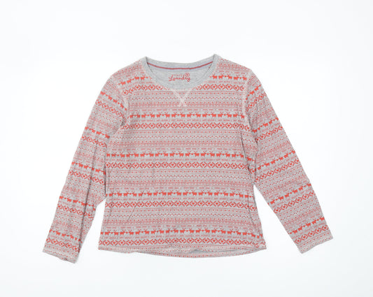 Womens UK Size M Tokyo Laundry Multicoloured Basic T-Shirt