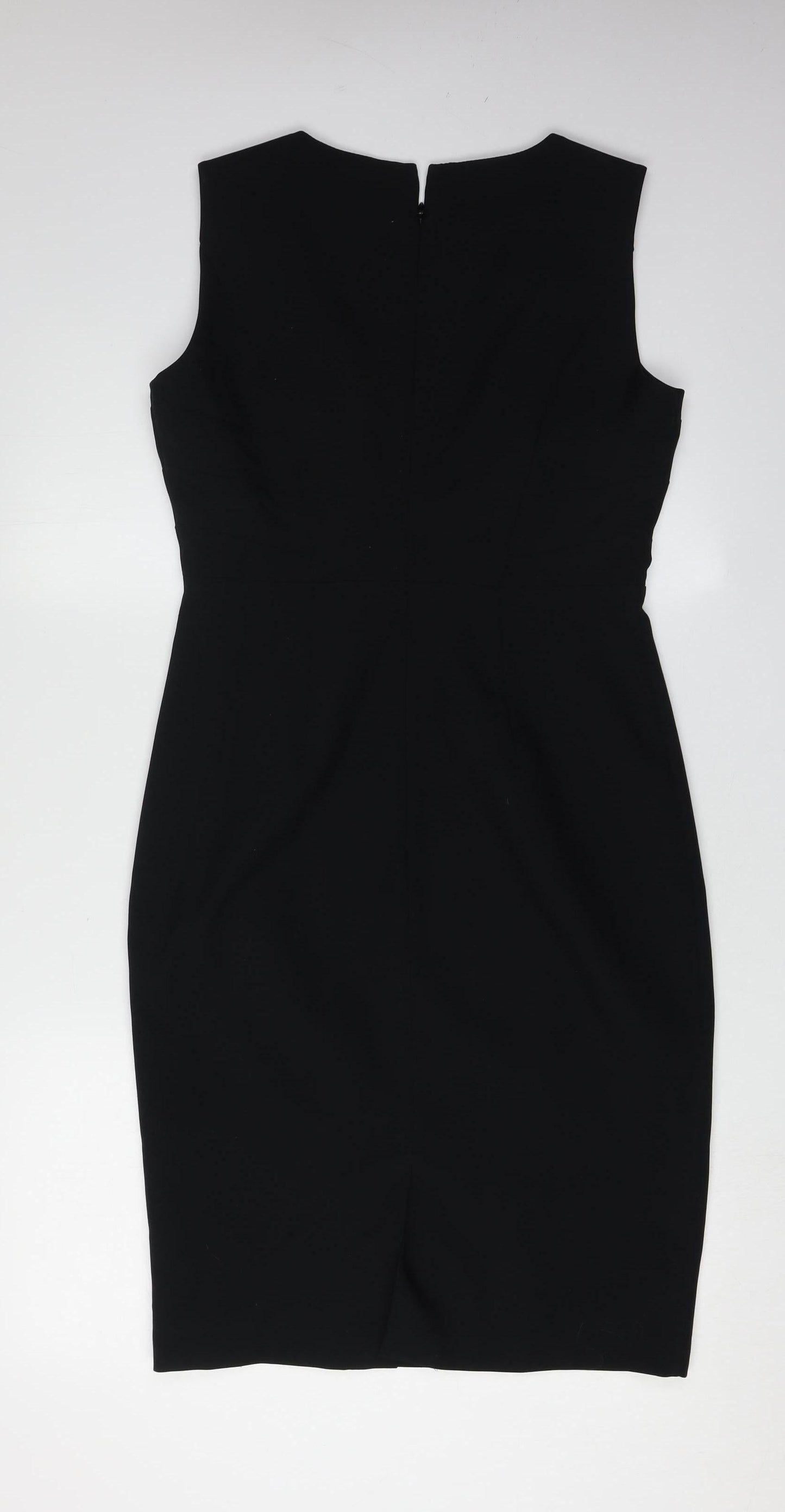 M&Co Women's Black Sleeveless Dress - Size 10