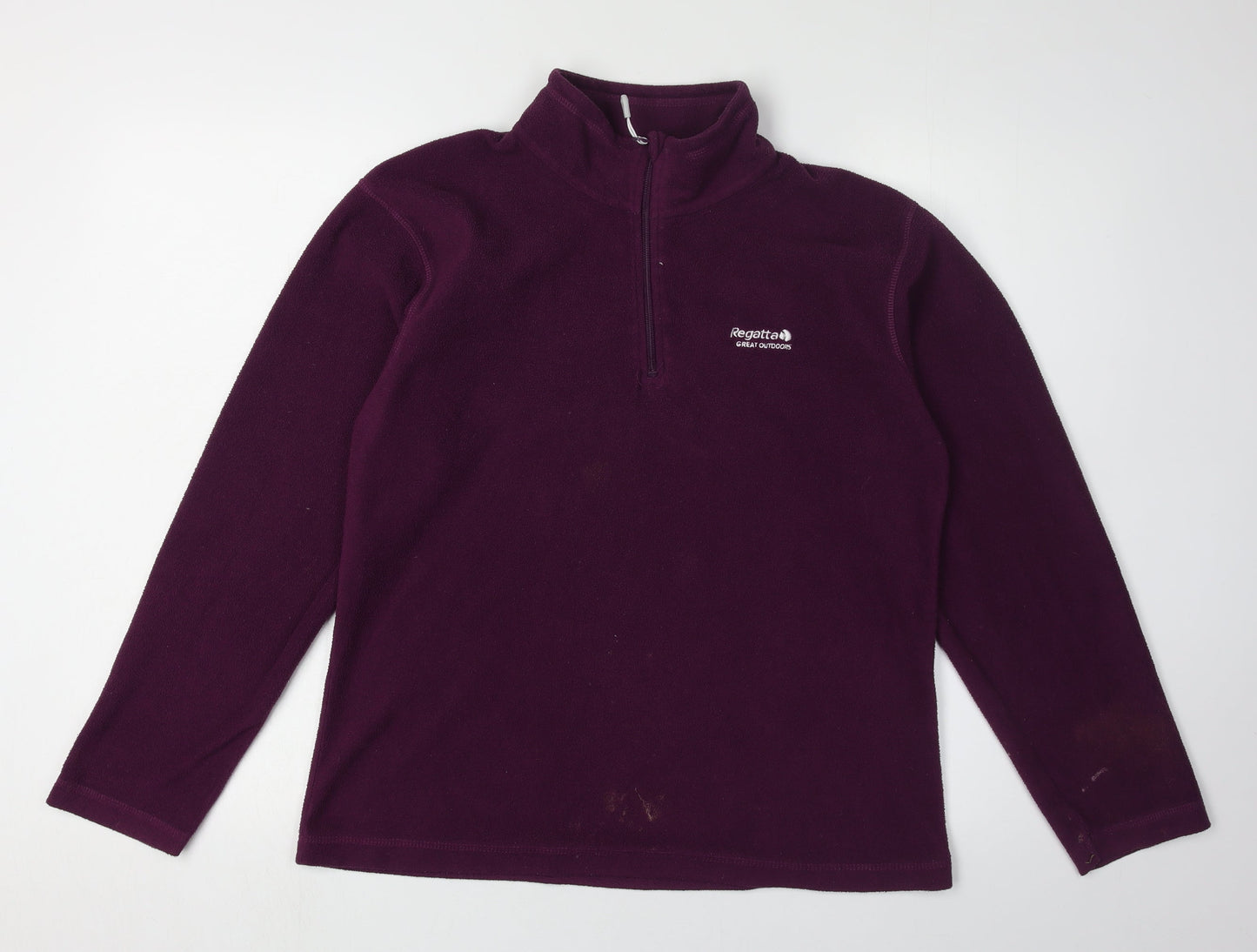 Regatta Women's Purple Fleece Sweatshirt Size 12