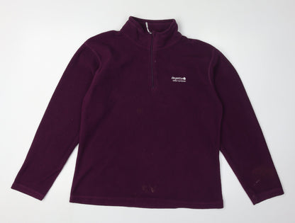 Regatta Women's Purple Fleece Sweatshirt Size 12