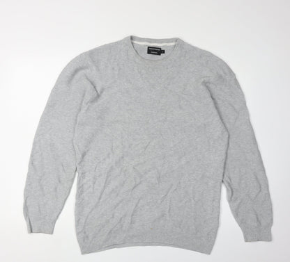 Greenwoods Men's Grey Pullover Jumper L