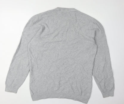 Greenwoods Men's Grey Pullover Jumper L