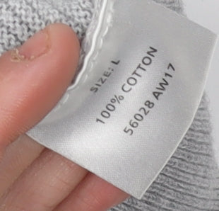 Greenwoods Men's Grey Pullover Jumper L