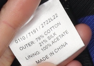 Hobbs Women's Blue Polka Dot Pencil Skirt Size 12