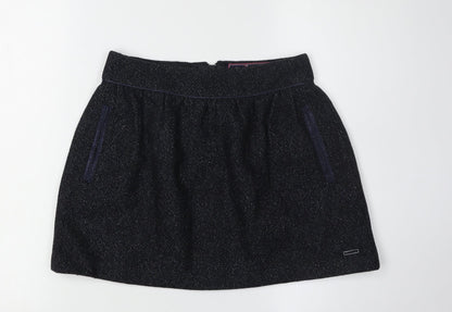 Womens UK Size S Superdry Mini Tweed Skirt