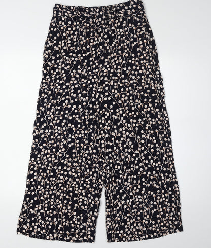 Mint Velvet Women's Multicoloured Floral Trousers Size 8