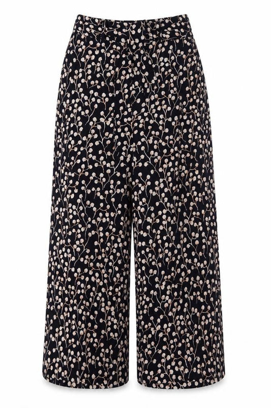 Mint Velvet Women's Multicoloured Floral Trousers Size 8