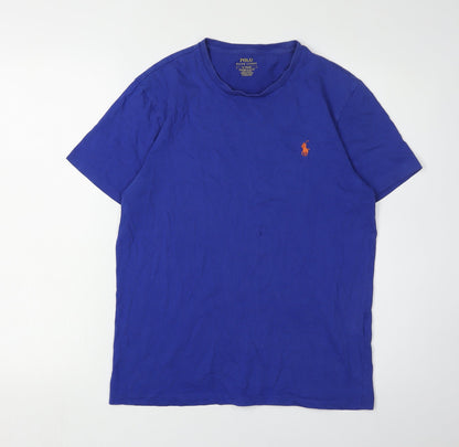 Ralph Lauren Men's Blue Slim Fit Polo T-Shirt M