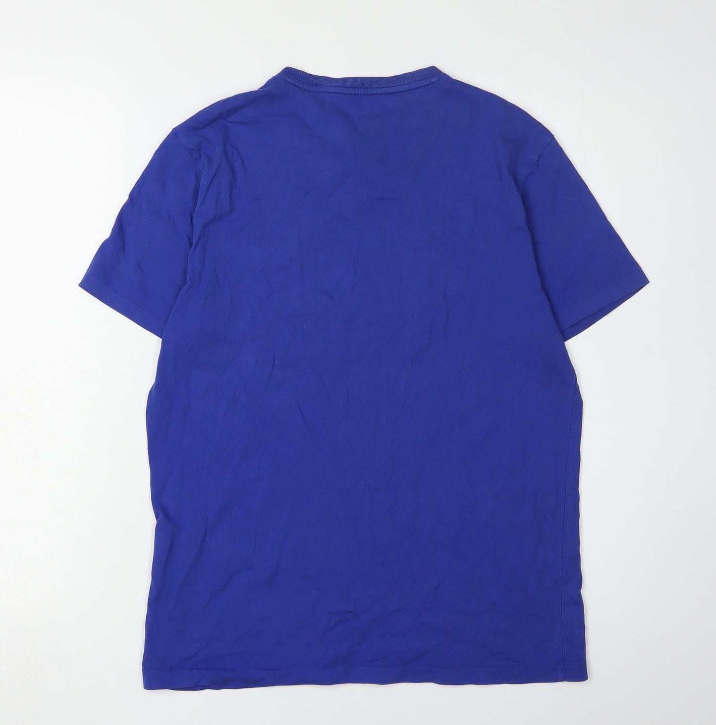 Ralph Lauren Men's Blue Slim Fit Polo T-Shirt M