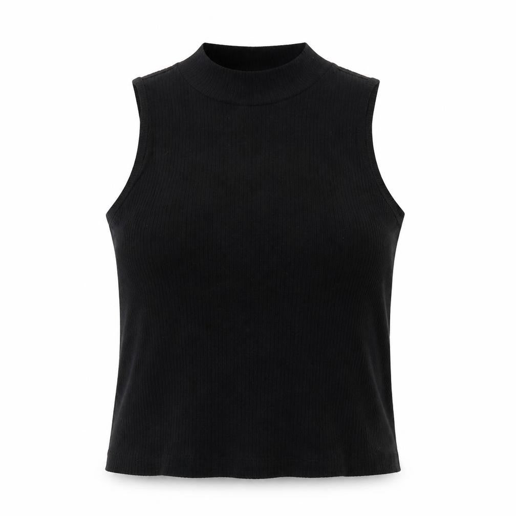 Womens UK Size L Old Navy Black Basic Tank