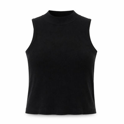 Womens UK Size L Old Navy Black Basic Tank