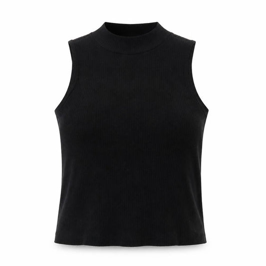 Womens UK Size L Old Navy Black Basic Tank