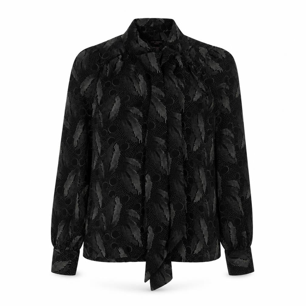 Womens UK Size M Ted Baker Black  Blouse