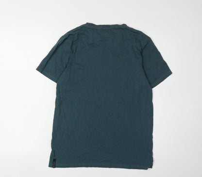 Mens UK Size 16 Billabong Green  T-Shirt