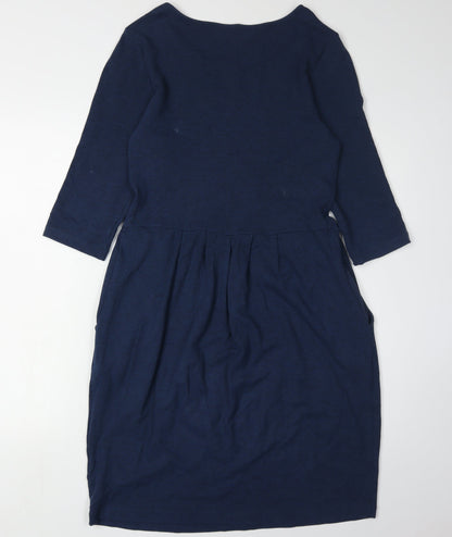 Jaeger Women's Blue Dress, Size 10, with Pockets