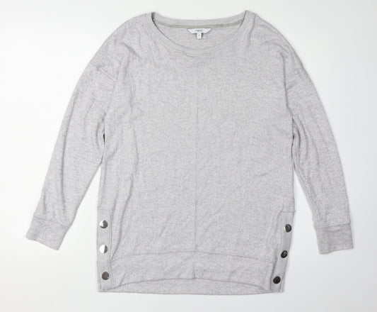 Womens UK Size 10 NEXT Grey Pullover Jumper