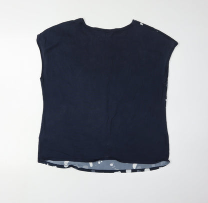 Womens UK Size 12 Ted Baker Blue  Blouse