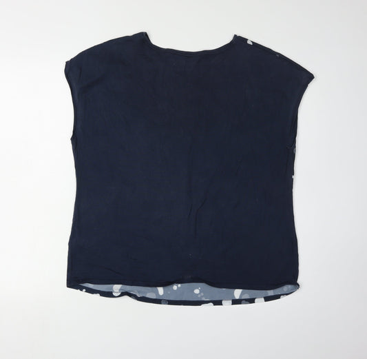 Womens UK Size 12 Ted Baker Blue  Blouse