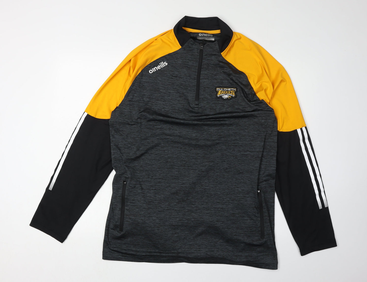 Mens UK Size 2XL O'Neills Black Pullover Sweatshirt