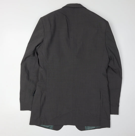 Mens UK Size 38 Marks and Spencer Regular Grey Suit Jacket
