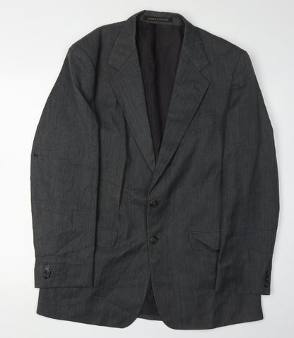 Mens UK Size 40 Marks and Spencer Regular Grey Suit Jacket