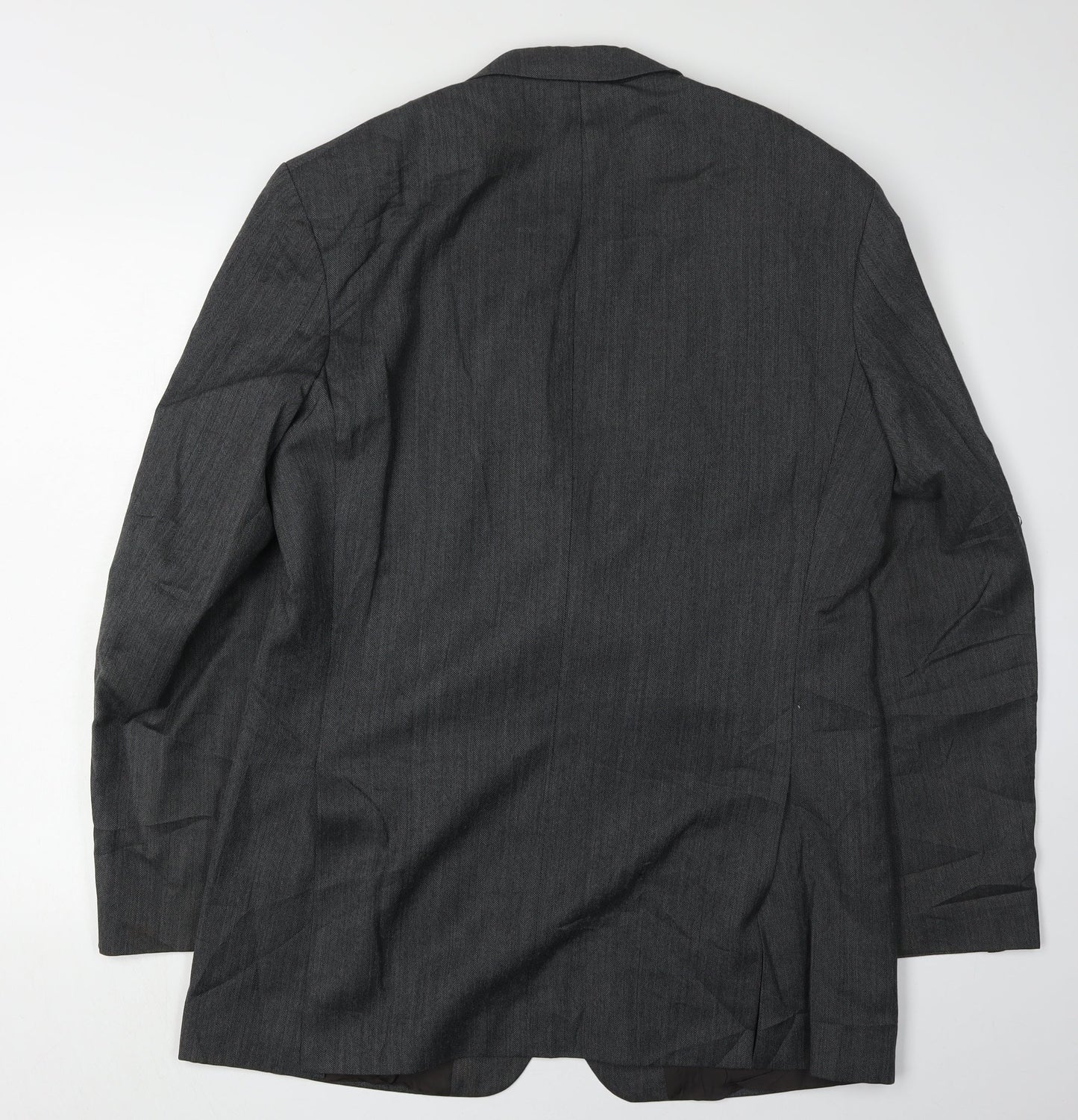 Mens UK Size 40 Marks and Spencer Regular Grey Suit Jacket