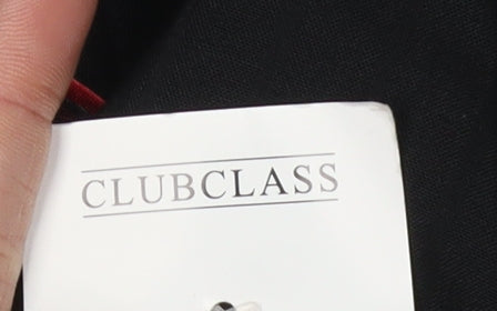 ClubClass Women's Black Suit Jacket, Size 16, Classic Fit