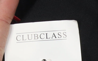 ClubClass Women's Black Suit Jacket, Size 16, Classic Fit