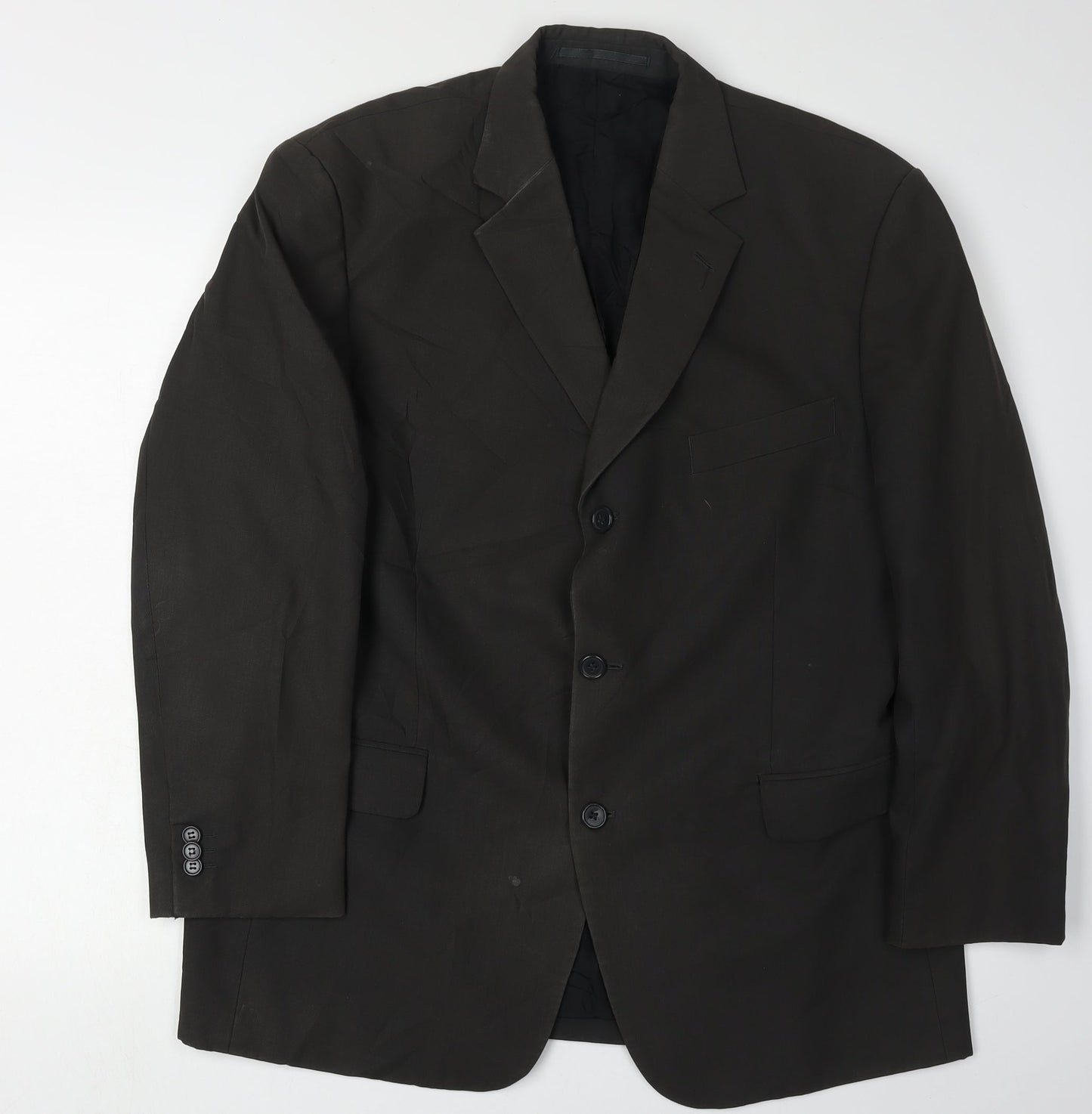Mens UK Size 42 Scott & Taylor Regular Black Suit Jacket
