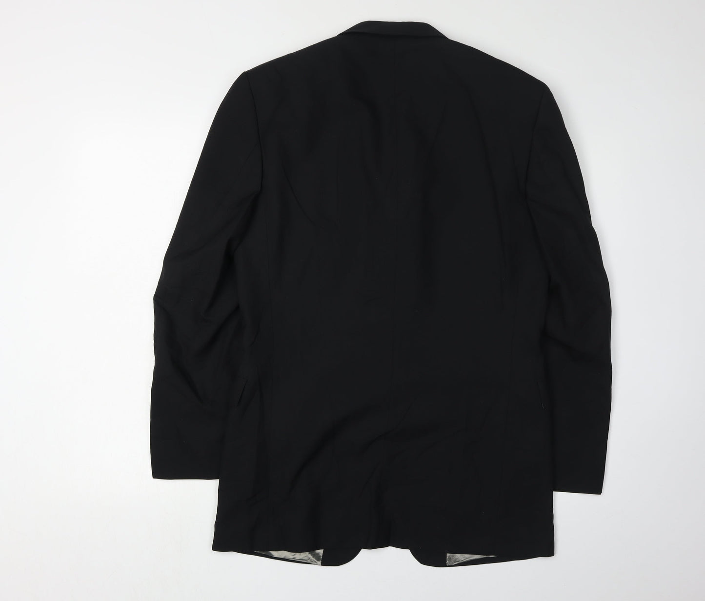 Mens UK Size 34 Lino Vierra Regular Black Suit Jacket
