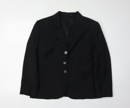 Brook Taverner Women's Black Suit Jacket Size 16