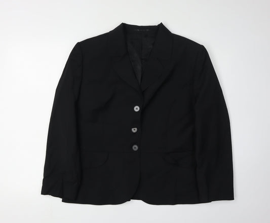 Brook Taverner Women's Black Suit Jacket Size 16
