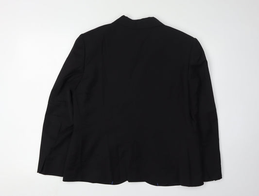 Brook Taverner Women's Black Suit Jacket Size 16