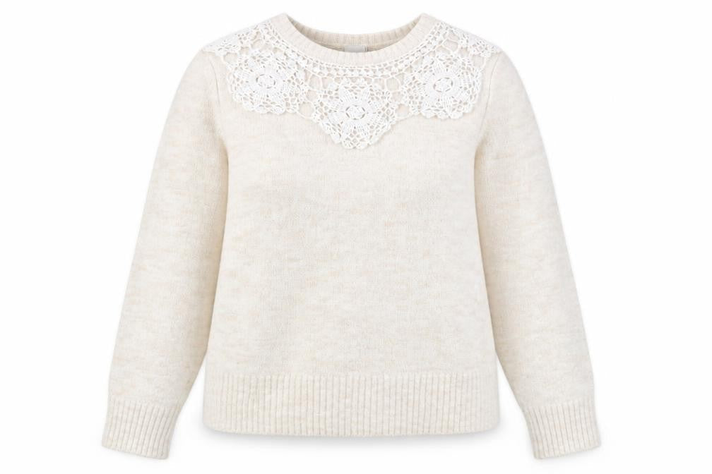 River Island Women's Beige Pullover Jumper Size 12
