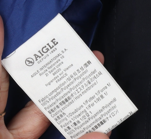 Aigle Men's Blue 2XL Basic Jacket - Casual Outdoor