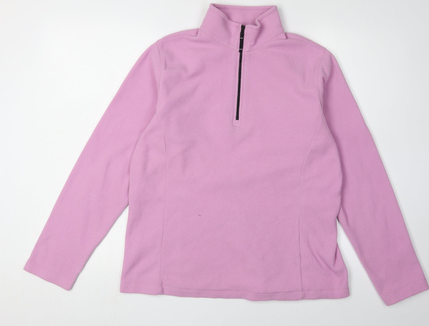 Womens UK Size 12 Lands' End Pink Pullover Sweatshirt