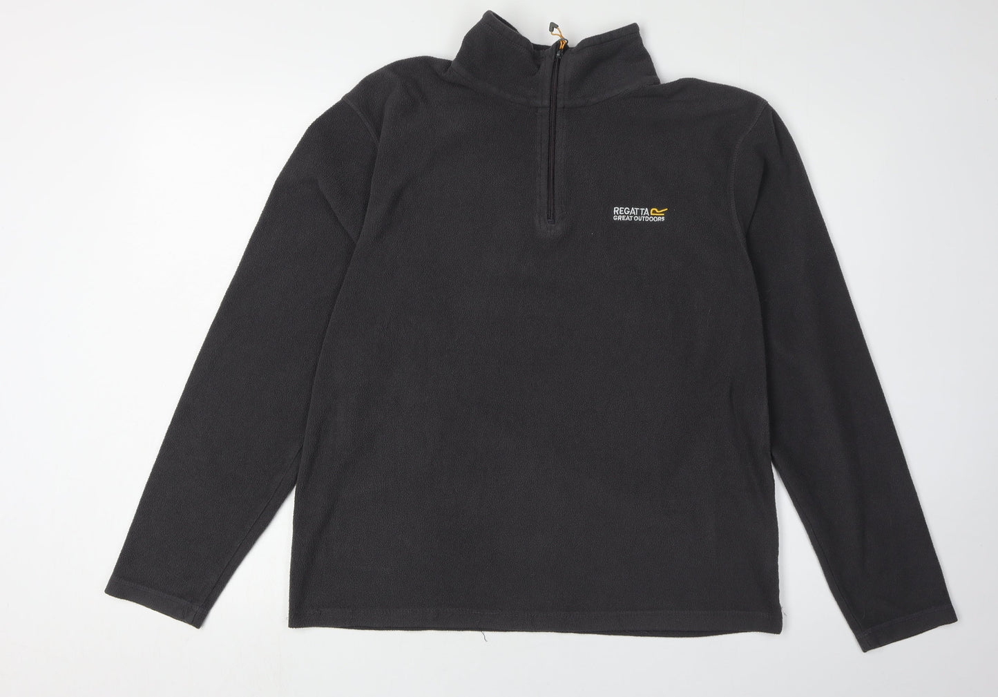 Mens UK Size M Regatta Black Pullover Sweatshirt